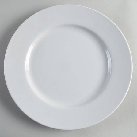 Commercial White Service Plate (Charger)