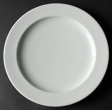 Commercial White Salad Plate