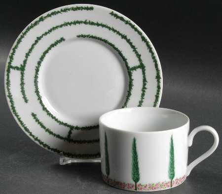 Cypress Flat Cup & Saucer Set