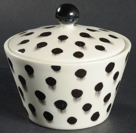 Dots Sugar Bowl & Lid
