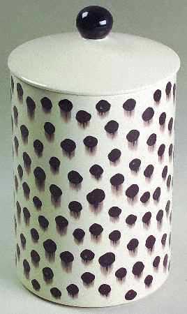 Dots Large Canister & Lid