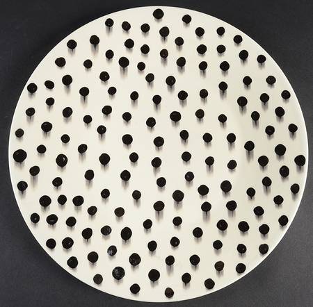 Dots 12" Chop Plate (Round Platter)