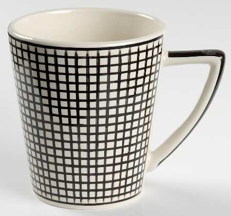 Graph Black Mug