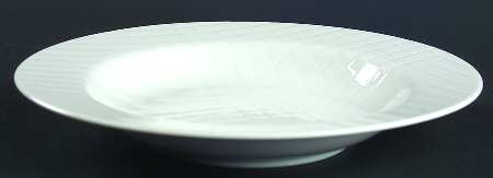 Meier Grid Rim Soup Bowl
