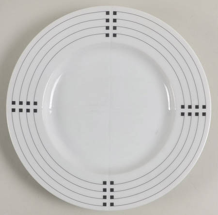 Signature Black Salad Plate