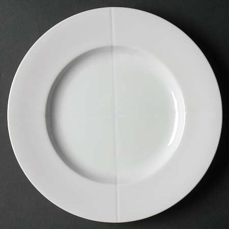 Signature White Salad Plate