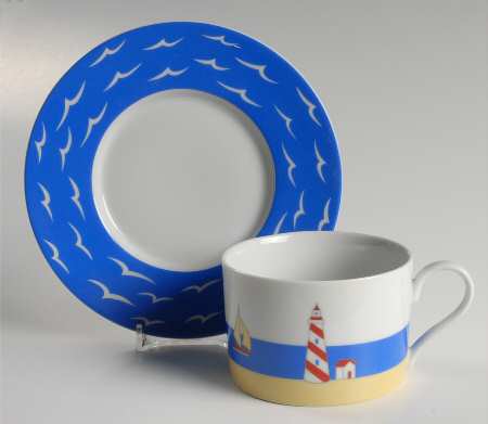 South Shore Flat Cup & Saucer Set