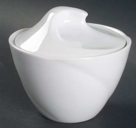 Spiral Sugar Bowl & Lid