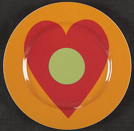 Stars Salad Plate