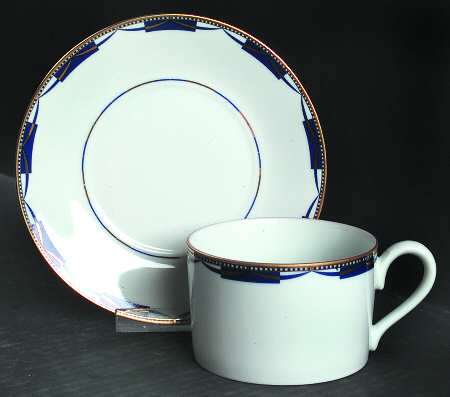 Swag Flat Cup & Saucer Set