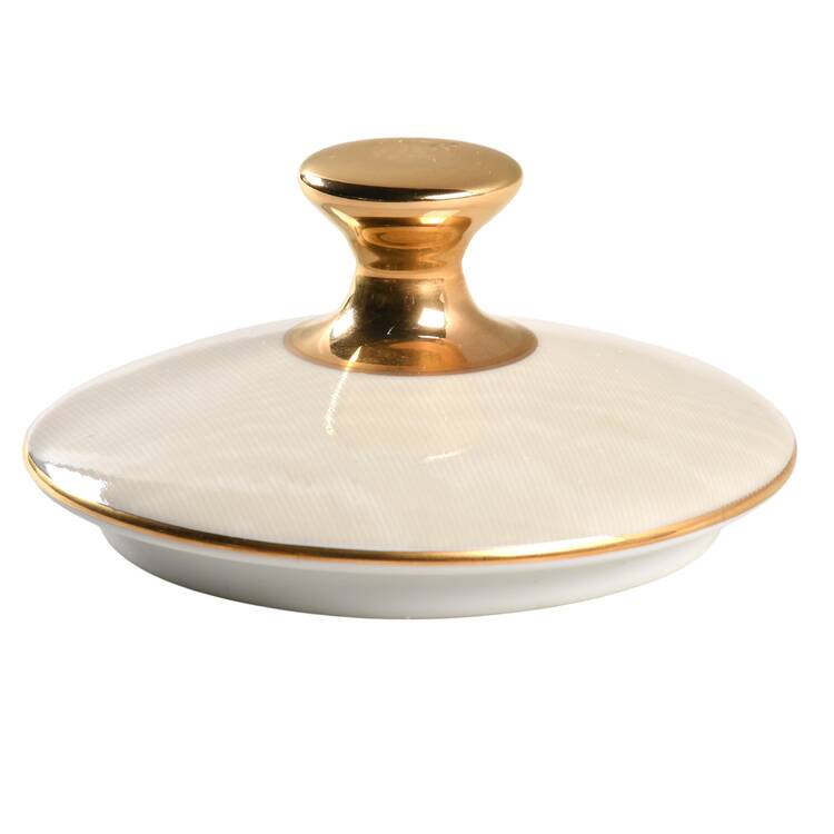 Taffeta (Beige) Lid for Sugar Bowl
