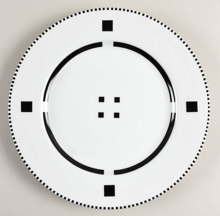 Tuxedo Black 12" Chop Plate (Round Platter)