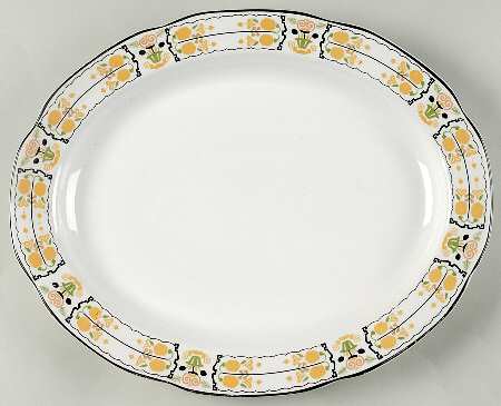 Alcora 14" Oval Serving Platter