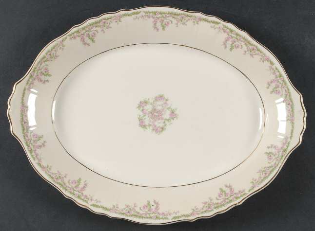 Allendale 14" Oval Serving Platter