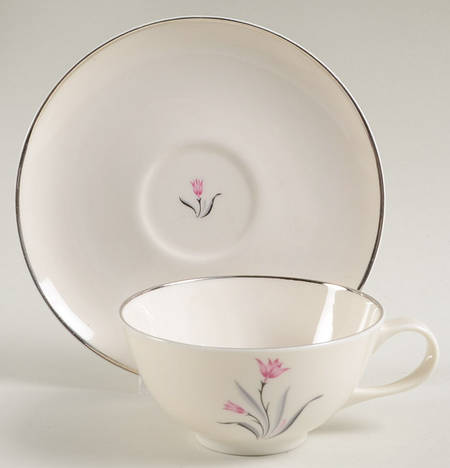 Alpine Flat Cup & Saucer Set