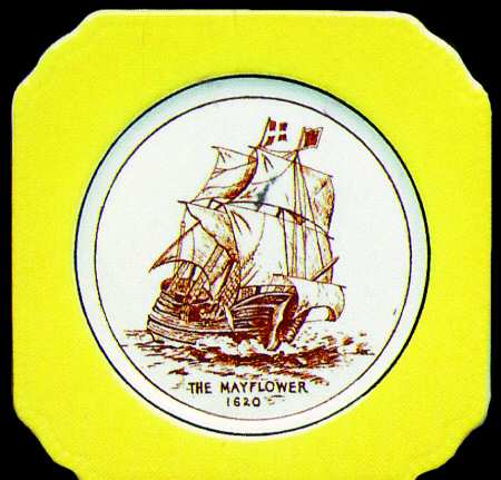 American History Salad Plate
