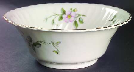 Apple Blossom 8" Round Vegetable Bowl