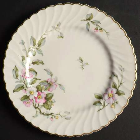 Apple Blossom Luncheon Plate
