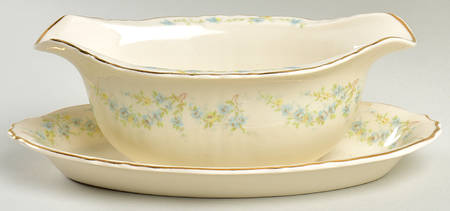 Appleton Gravy Boat with Attached Underplate