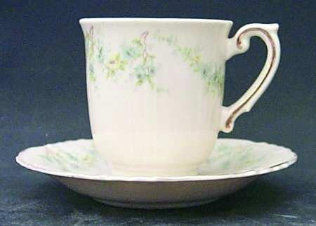 Appleton Footed Demitasse Cup & Saucer Set