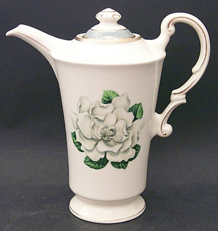 Avalon (Gold Trim) Coffee Pot & Lid