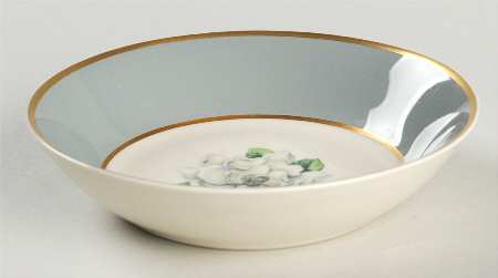 Avalon (Gold Trim) Fruit/Dessert (Sauce) Bowl
