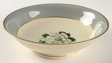Avalon (Gold Trim) 9" Round Vegetable Bowl