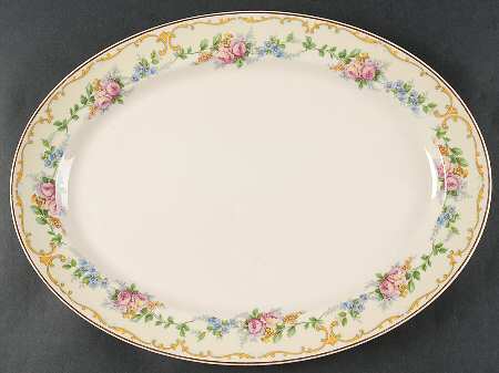 Avondale 16" Oval Serving Platter