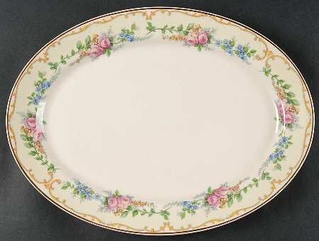 Avondale 14" Oval Serving Platter