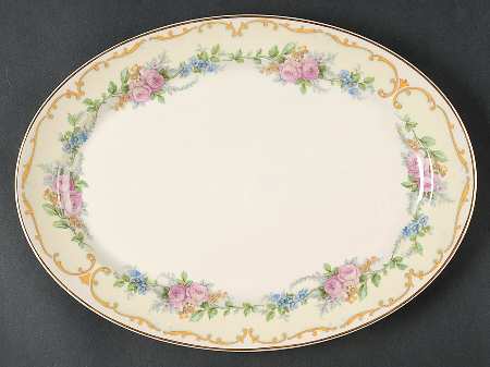 Avondale 12" Oval Serving Platter