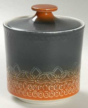 Barbados Sugar Bowl & Lid