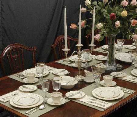 Baroque Gray 46 Piece Estate Set