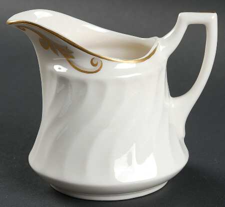 Baroque Gray Creamer