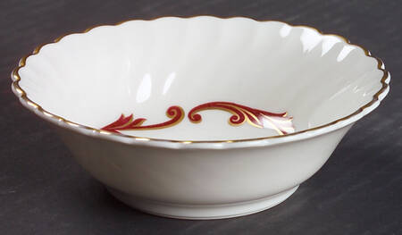 Baroque Maroon Fruit/Dessert (Sauce) Bowl
