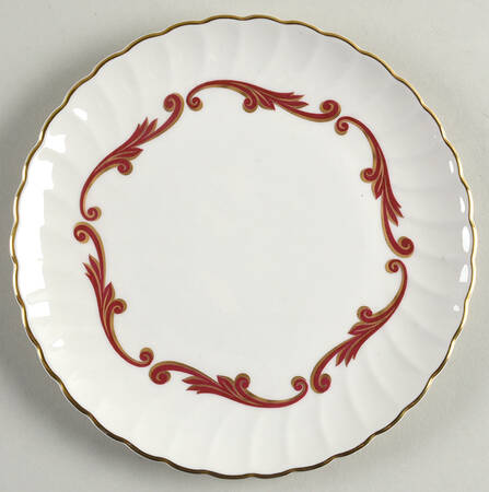 Baroque Maroon Saucer for Cream Soup Bowl