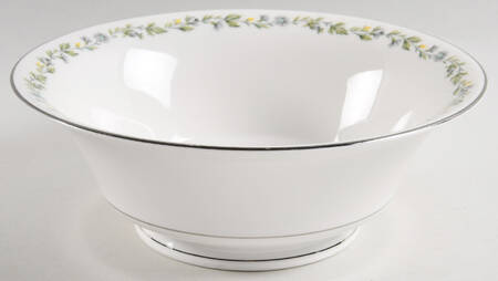 Belcanto (Platinum Trim) 8" Round Vegetable Bowl