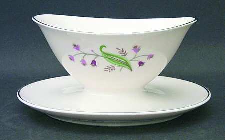 Belaire Gravy Boat with Attached Underplate