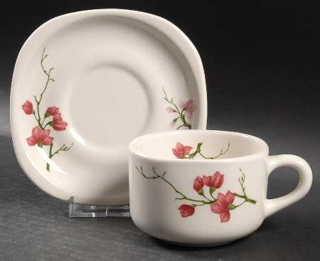 Berkeley (Restaurant) Flat Cup & Saucer Set