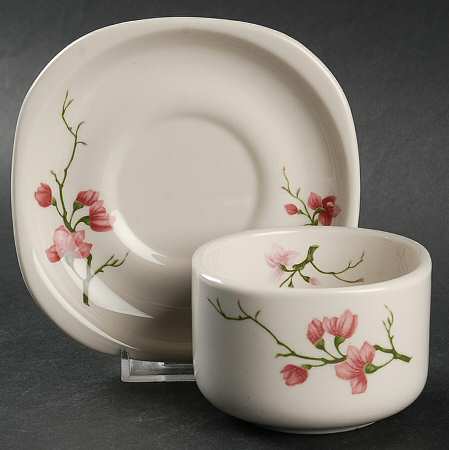 Berkeley (Restaurant) Flat No Handles Cup & Saucer Set