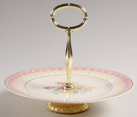 Betsy Ross Pink 6" - 7" Tidbit (from Salad Plate) HC