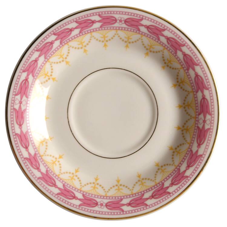 Betsy Ross Pink Saucer