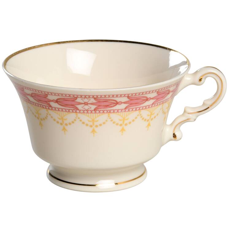 Betsy Ross Pink Footed Cup
