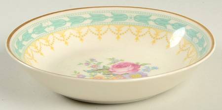 Betsy Ross Turquoise Fruit/Dessert (Sauce) Bowl