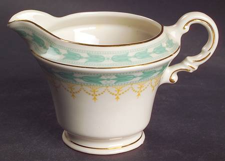 Betsy Ross Turquoise Creamer