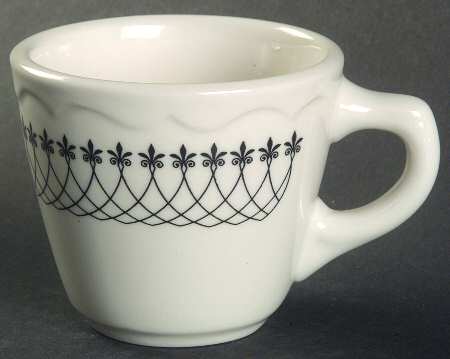 Black Lace Mug