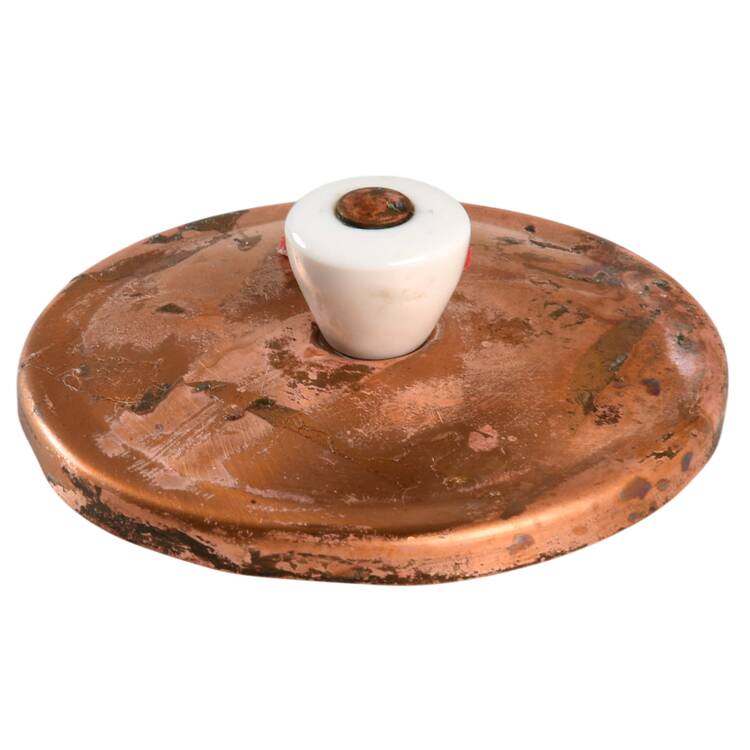 Blue Mist Copper Lid for Sugar Bowl