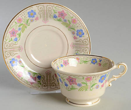 Blossom Time Footed Cup & Saucer Set