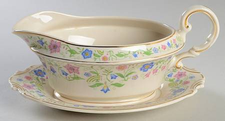 Blossom Time Gravy Boat & Underplate