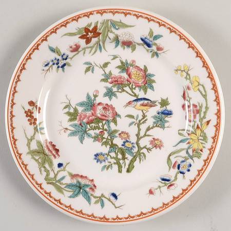 Bombay (Restaurant, Brown Ring) Salad Plate