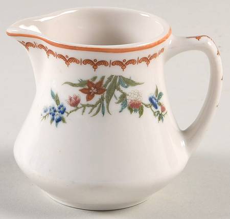 Bombay (Restaurant, Brown Ring) Creamer